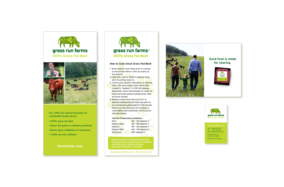 Communications design for Grass Run Farms