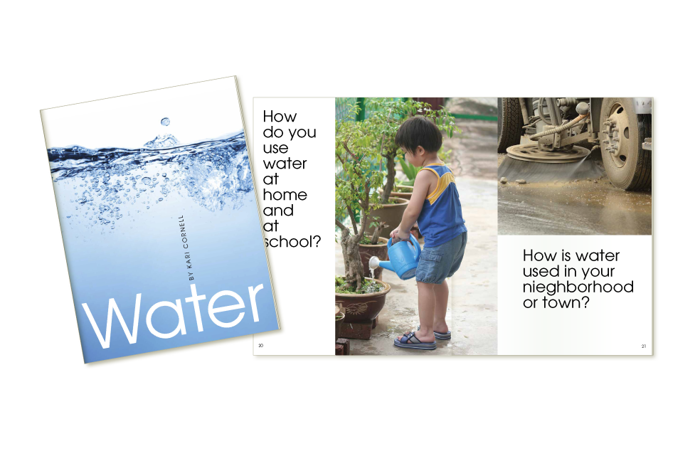 Water brochure design for Kaplan University